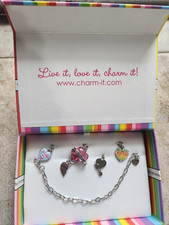 The original Charm-It Bracelet With 5 Charms - BRAND NEW IN BOX
