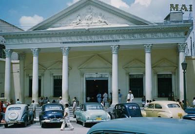 The old Banco Comercial de Barranquilla a bank built in the neocla- Old Photo