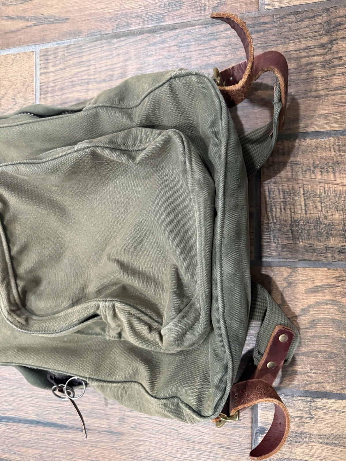 Duluth Pack Large Standard Backpack Army Olive Gr… - image 2