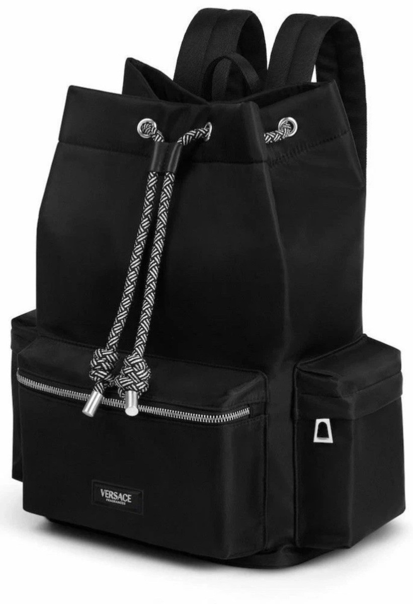 Versace Fragrances Summer Black Tote Gym Travel Backpack  display picture 3