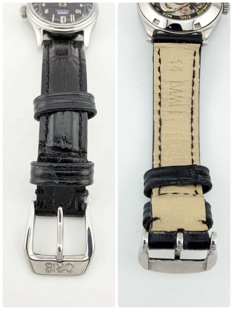 Oris 7405B Pointer Date Automatic Black Dial Unis… - image 10