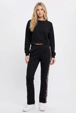 Johnny Was Black Bee Active Jetsetter Pant A9524-0