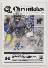 2020 Panini Chronicles Draft Picks Signatures Antonio Gibson #2 Auto 9r9