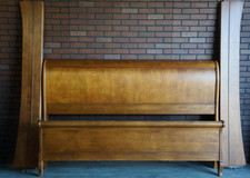 Ethan Allen King Sleigh Bed ~ Chloe Bed