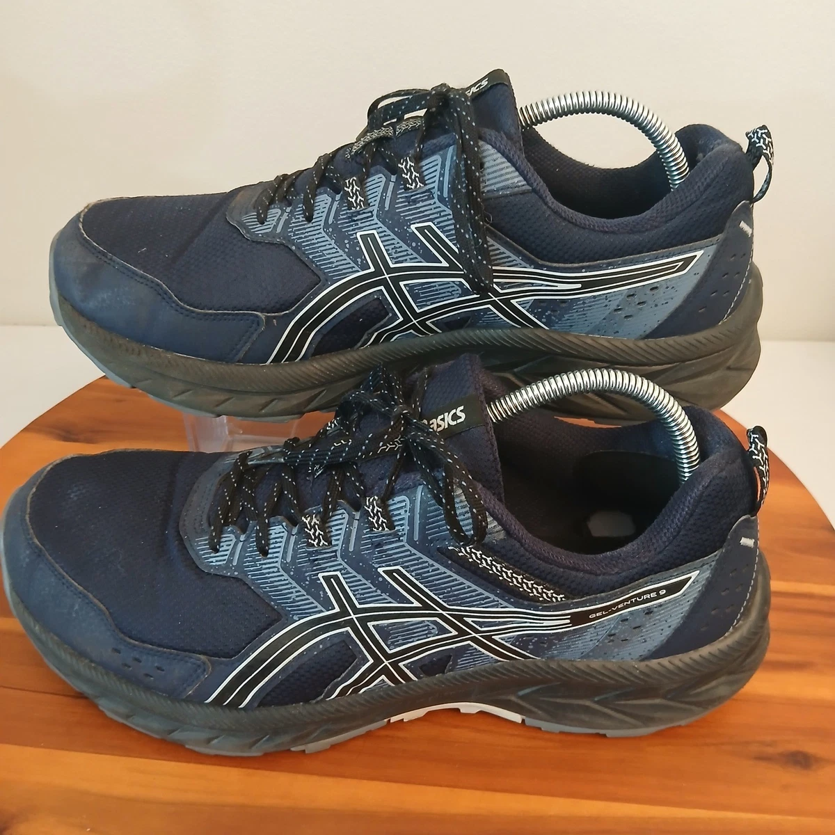 Asics Gel-Venture 9 Mens 12 Extra Wide Blue Trail Running Sneakers 1011B488 Asics Gel Venture 9 Trail Running Sneaker | Mercari main image 2