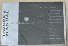 1994 Eagle Summit Owners Manual Sedan Wagon Coupe Esi Dl Base Es Lx Dl