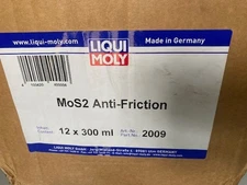 (12 PACK) Liqui Moly MoS2 Anti Friction Engine Treatment 2009