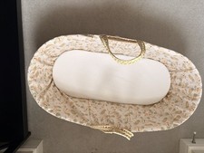 Clair de Lune - Moses Basket with Wooden Rocking Stand (incl. mattress & sheet)