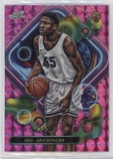 2023-24 Topps Cosmic Chrome Pink Galaxy Refractor GG Jackson #190 1yj