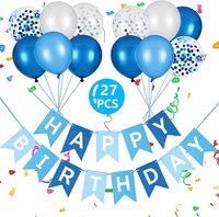 "Geburtstag Dekorationen, Party Deko Mit „Happy Birthday\" Banner"