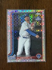 2025 Topps Pro Debut Chrome Alexander Albertus X-Fractor