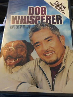 DOG WHISPERER with Cesar Millan (DVD, 3 Exciting Episodes, 2006) - NEW