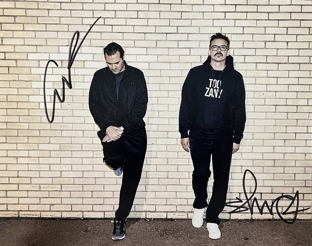 ATMOSPHERE SIGNED 8x10 PHOTO AUTOGRAPH AUTHENTIC RAP SLUG & ANT