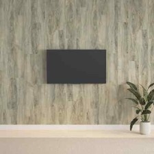 Wall Panels Wood Look Grey PVC 2.06 m&sup2; vidaXL