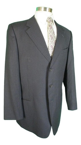 New With Tags - Men's Armani Suit (size 44L) - Charcoal Gray with