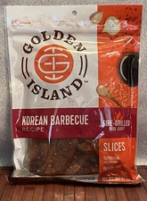 GOLDEN ISLAND KOREAN BARBECUE PORK JERKY, GLUTEN FREE, 14.5oz(411g)