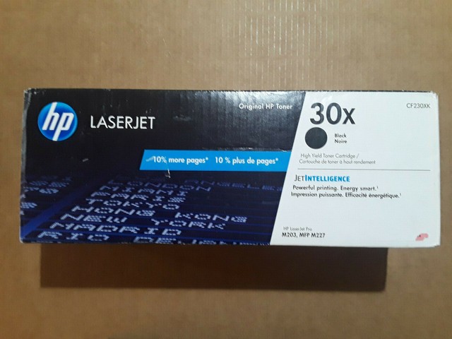 hp 30x original black laserjet toner cartridge cf230x