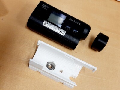 sony action camera mount adaptor + Bonus Lens Cap HDR AS10 AS15 AS20 AS30v AS50v