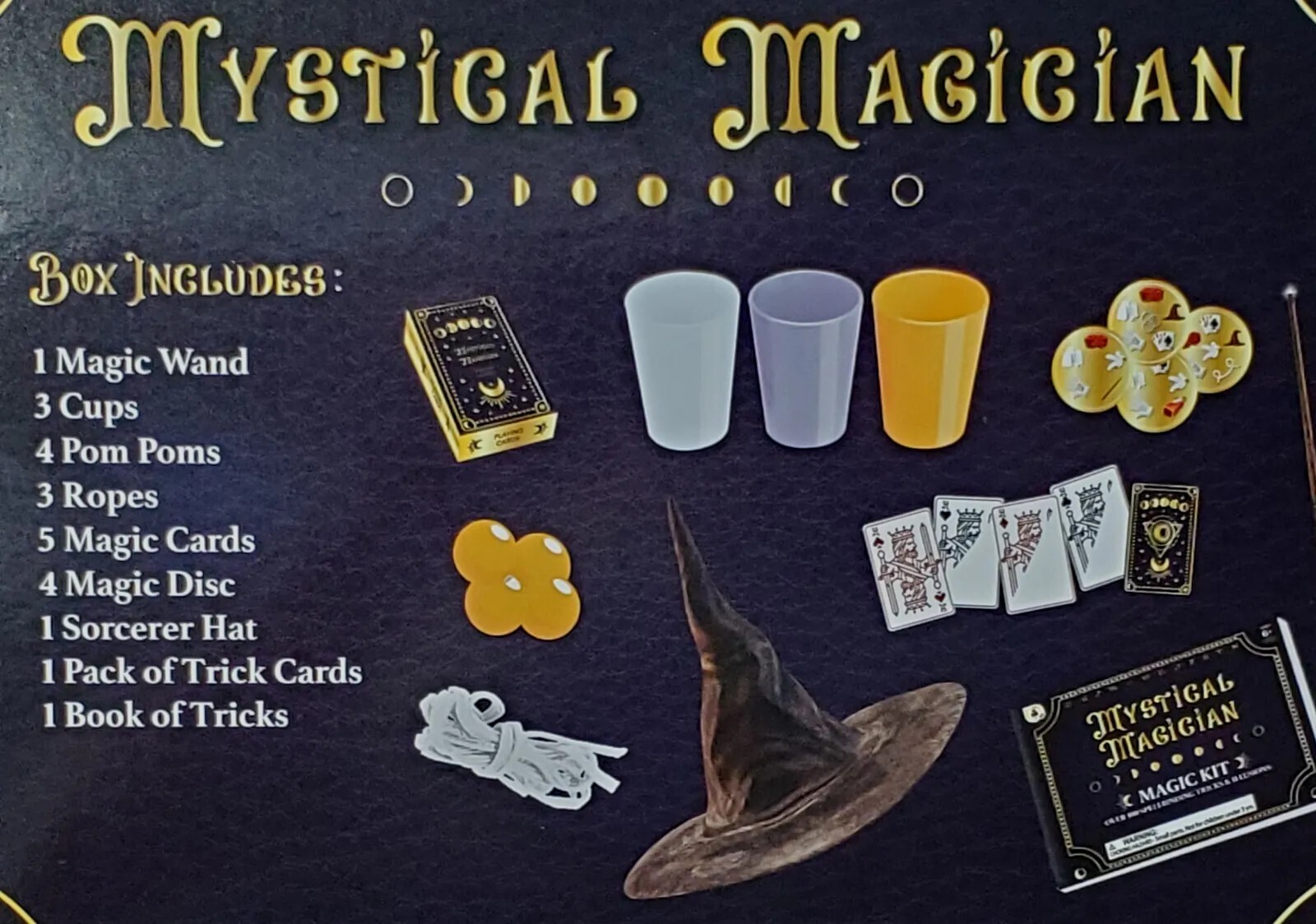 Mystical Magician Magic Trick Set 100+ Tricks Tips & Illusions eBay