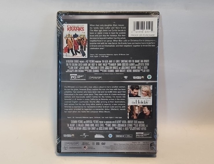 Christmas With The Kranks/The Holiday Double Feature (DVD) Columbia USA