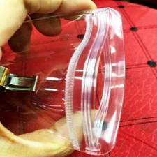 Pack of 100 PVC Plastic Bag 8x15cm Display Storage Watch Pouch Case