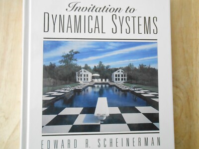 INVITATION TO DYNAMICAL SYSTEMS By Edward R. Scheinerman - Hardcover **Mint**