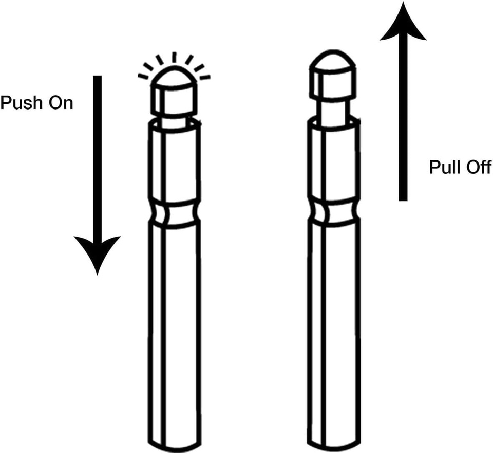6PCSLED Bobber Light for Fishing Lures, Fishing Bobbers, Pen Lights
