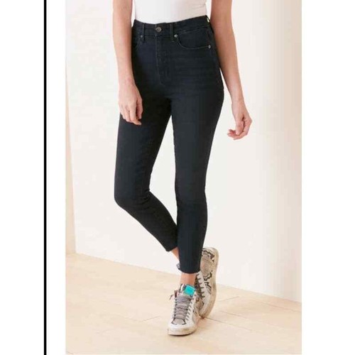 Waist Raw Edge Cropped Jean | eBay