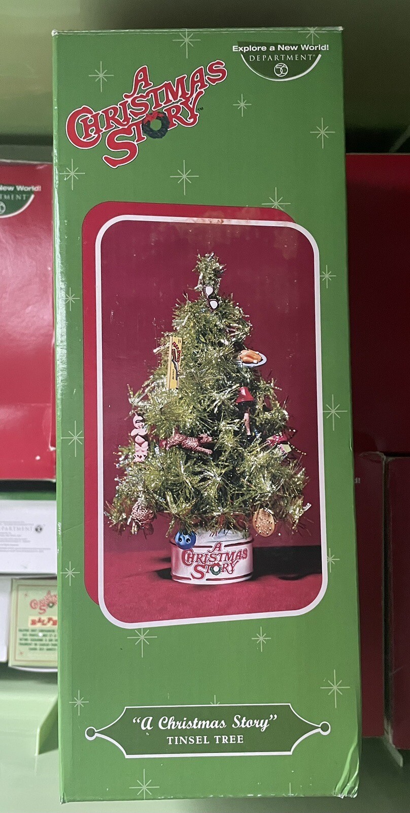 Dept 56 A Christmas Story, “Tinsel Tree”. Read description Before