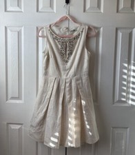 Eliza J Embellished Front Dress Size 4