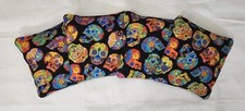 Cornhole Bean Bags - Corn Or Resin Set of 4  Sugar Skull
