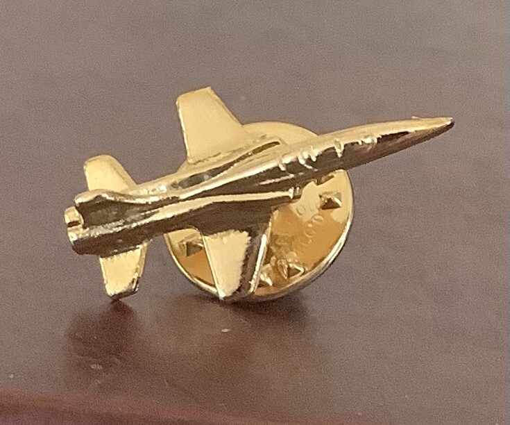 T-38 Talon Hatpin Gold Plated? US Air Force Pilot Training UPT USAF Hat Pin Nice