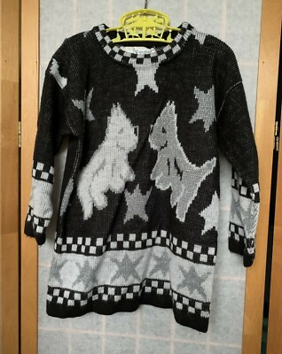Vintage~ DEEDLES' DUMPLINGS ~Toddler Sweater ~sz 4- SCOTTIE DOGS