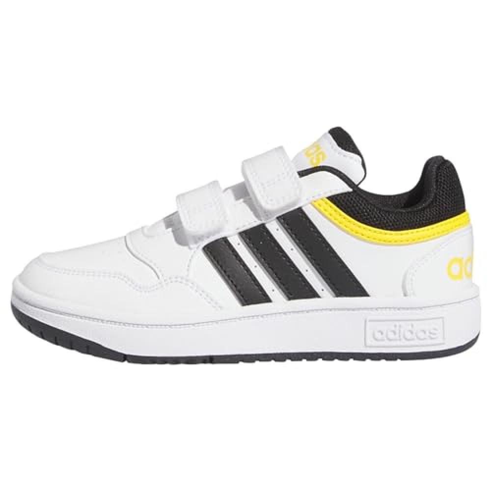 (TG. 32 EU) adidas Hoops Lifestyle Basketball Hook-And-Loop Shoes Sneakers Unise