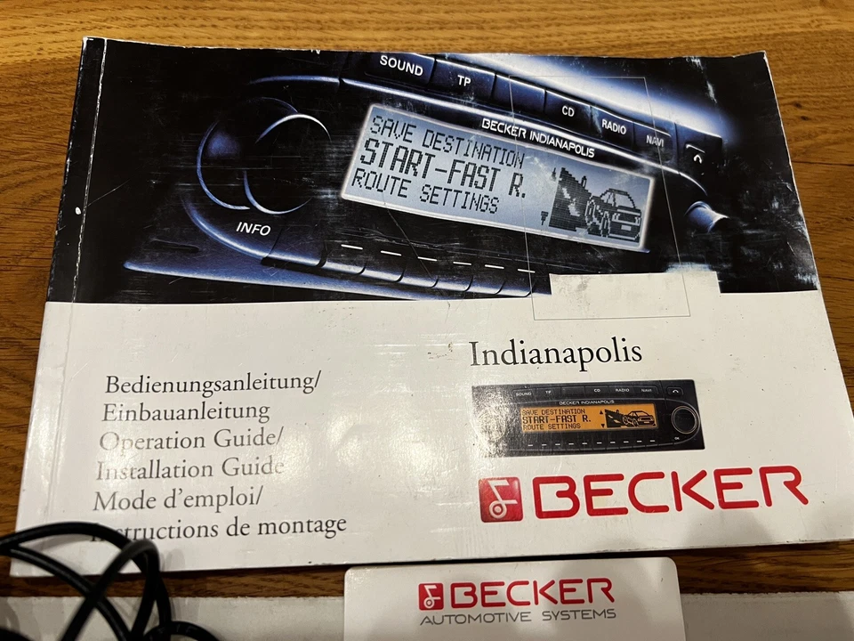 BECKER BE7920 Indianapolis Autoradio Bluetooth Navi CD 911 W124 R129 W140 W210 - Bild 4 von 4