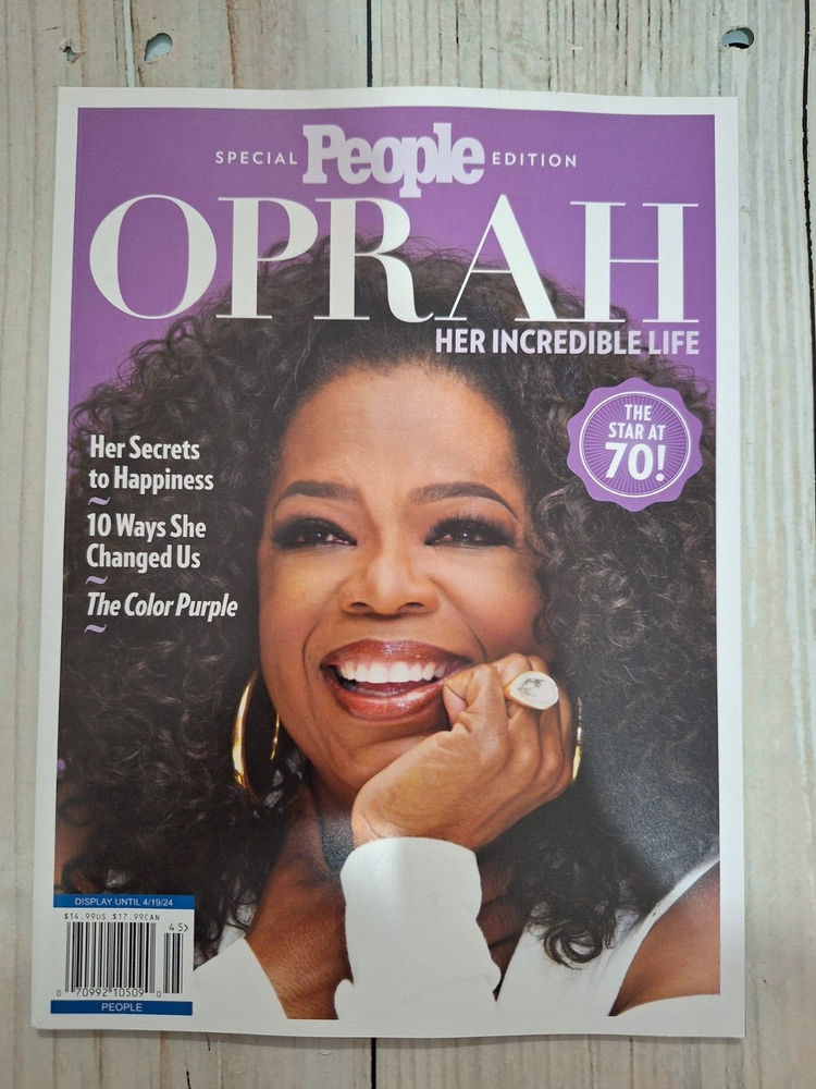 Special Edition People April 2024 Magazine Oprah Her Incredible Life Brand New