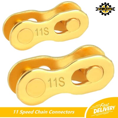 Link Lock KETTENVERBINDER Master Split für 11 Gang Rennrad MTB Bikes & Cycles GOLD