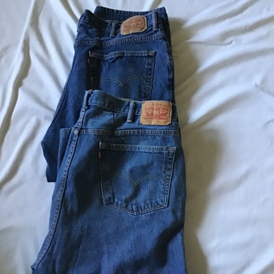 Levis 560 Sz 44x29 Pants Denim Blue 