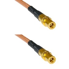 RG400 SMB FEMALE to SMB FEMALE RF Cable FAST-SHIP LOT