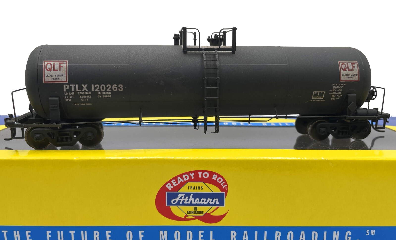 HO ATHEARN 73912 50' RTC 20,900 GALLON TANK CAR PTLX / QLF 120263 ...