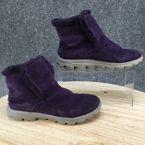 Skechers Boots Womens 6.5 Goga Mat 