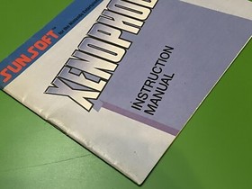Xenophobe Nintendo NES Manual Sunsoft Instruction Booklet GOOD