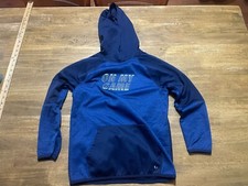 Xersion Hoodie, Boy's Size Medium, 10/12, Blue, Pullover, ON MY GAME, Quick Dri