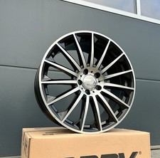 4x 19 Zoll Felgen WH39 schwarz poliert f&uuml;r Mercedes A Klasse A45 AMG W176 245G