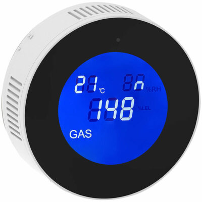 VisorTech WLAN-Multi-Gasmelder für haushaltsübliche Gase, mit App & Sprachansage