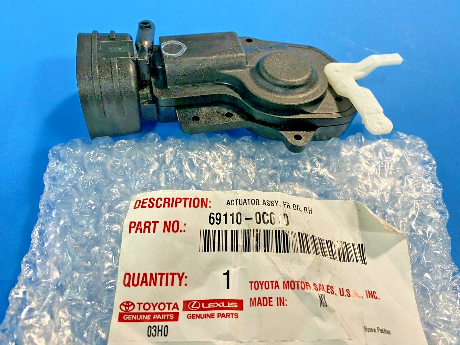 Tailgates & Liftgates TOYOTA OEM 0006 Tundra TailgateLock or Actuator