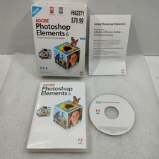 Adobe Photoshop Elements 6 - CD with Serial Key