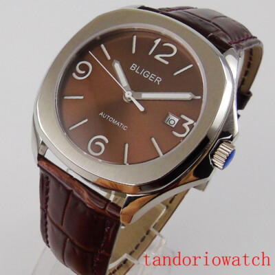 40mm PT5000 Fashion Men Watch Auto Date Sapphire Glass Miyota 8215 Movement