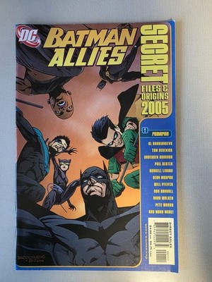 DC Comic: Batman Allies, Secret Files & Origins
