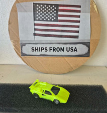 TYCO Magnum 440-X2 LAMBORGHINI COUNTACH - Neon Yellow HO Slot Car